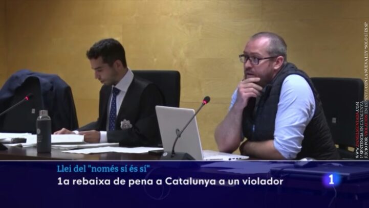 Primera sentència a Catalunya que rebaixa la condemna a un acusat de violació per la llei del ‘només sí és sí’